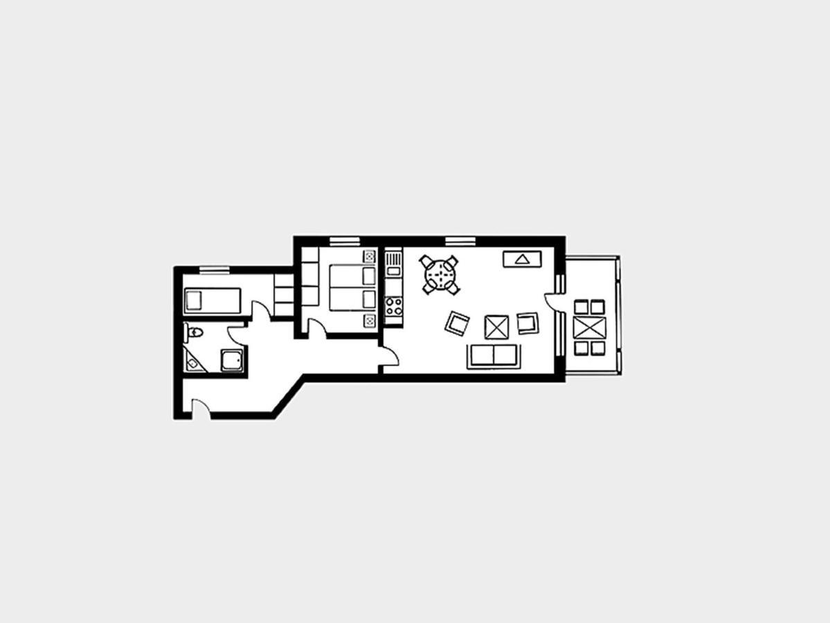 Strandvillen Binz - Ferienwohnung Mit Meerblick, 1 Schlafzimmer Und Balkon Sv-769 מראה חיצוני תמונה